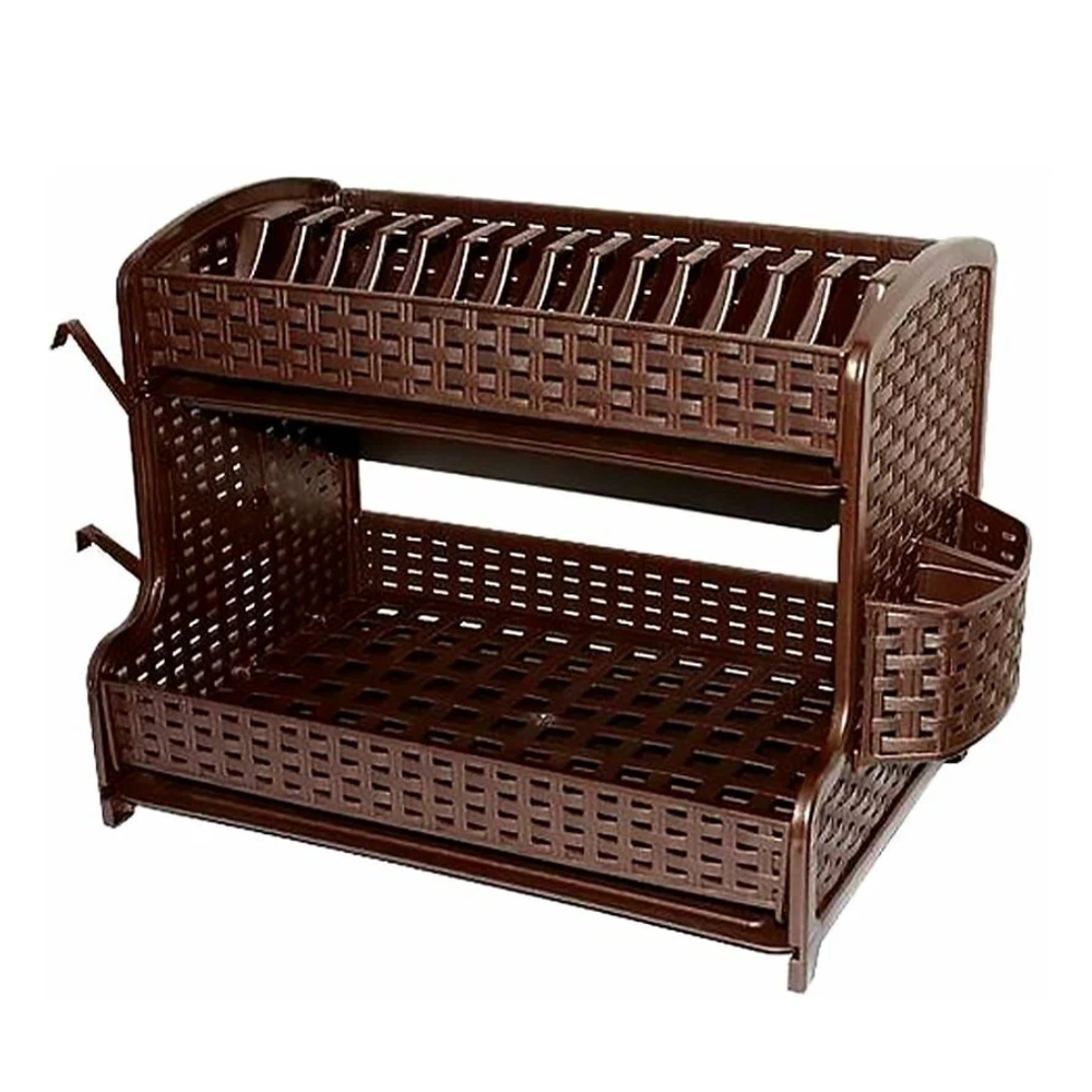 Сушилка "Ротанг", для посуды, коричневый, 270101