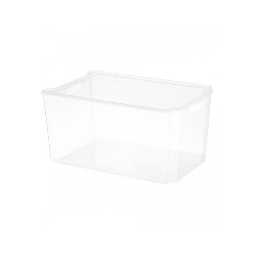 Ящик "Модель", с крышкой, 13 л, прозрачный, 6618100