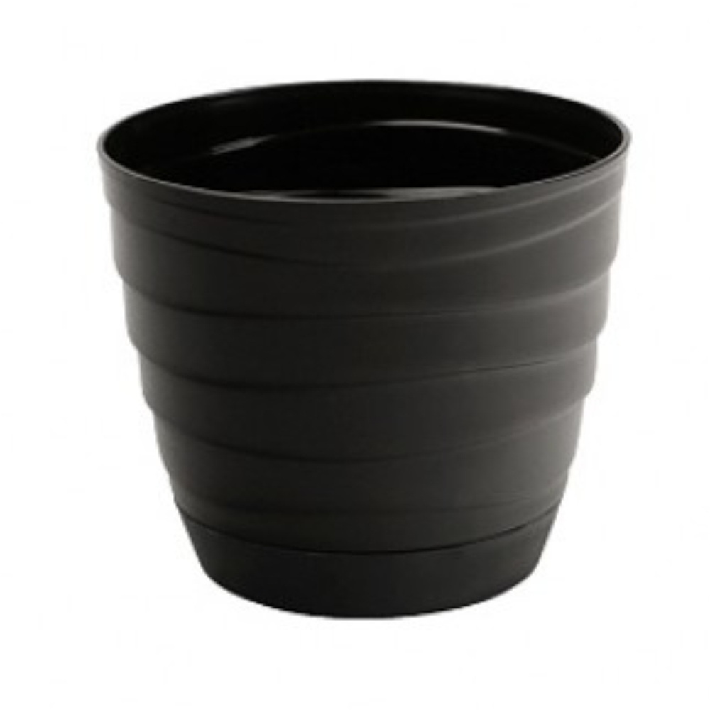 Горшок "Бриз", 1,7 л, черный