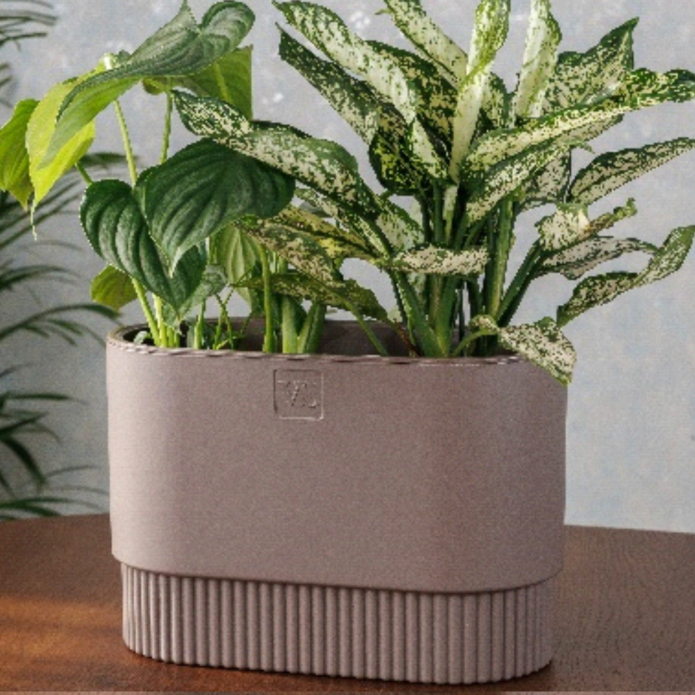 Горшок "Бостон", овал 7 л, шоколад