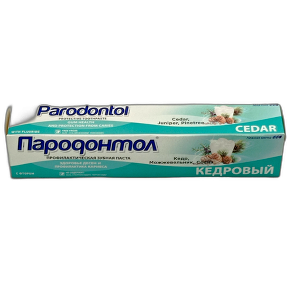 Пастка зубная "Пародонтол", Кедровый, 63 г