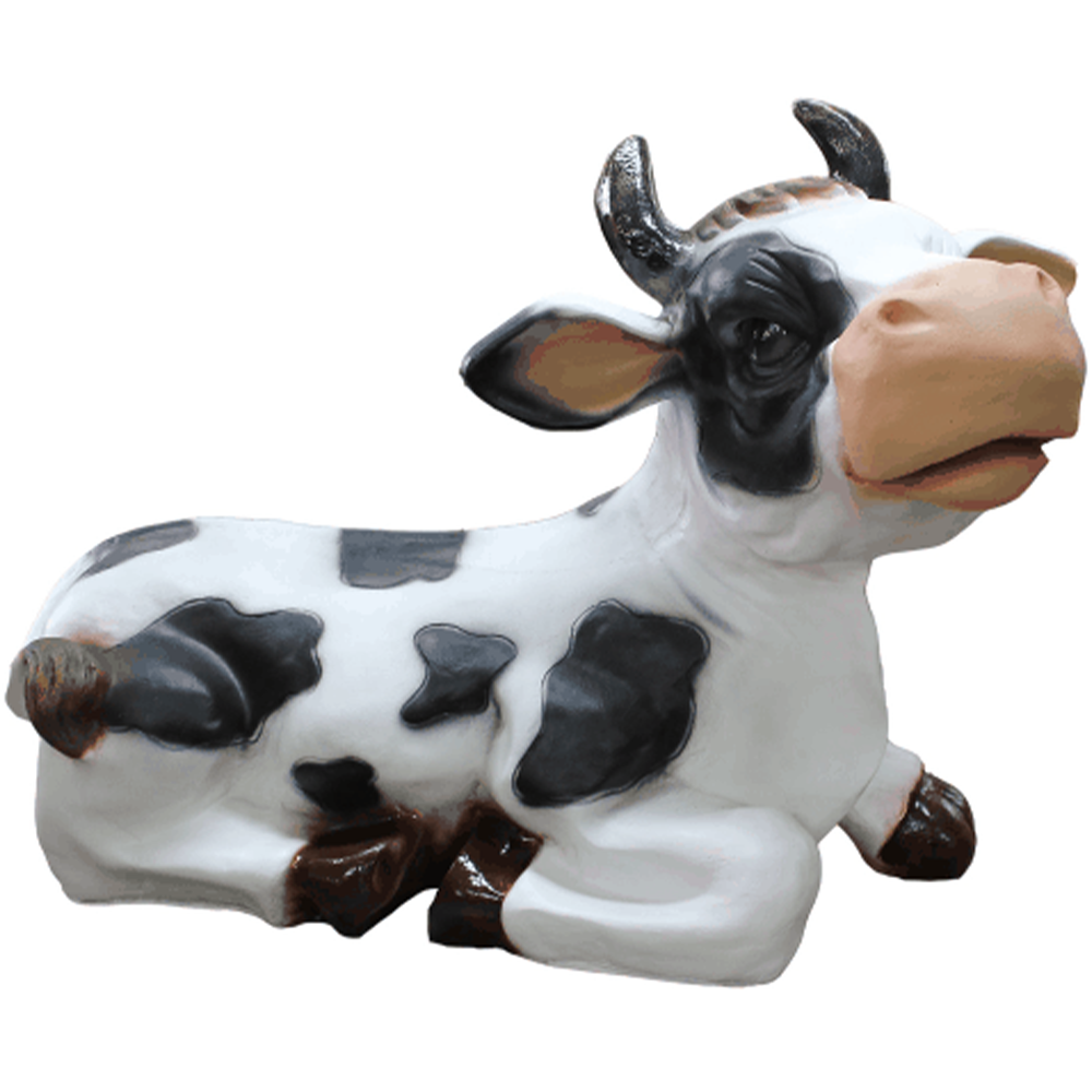 Фигура садовая "Корова", полистоун