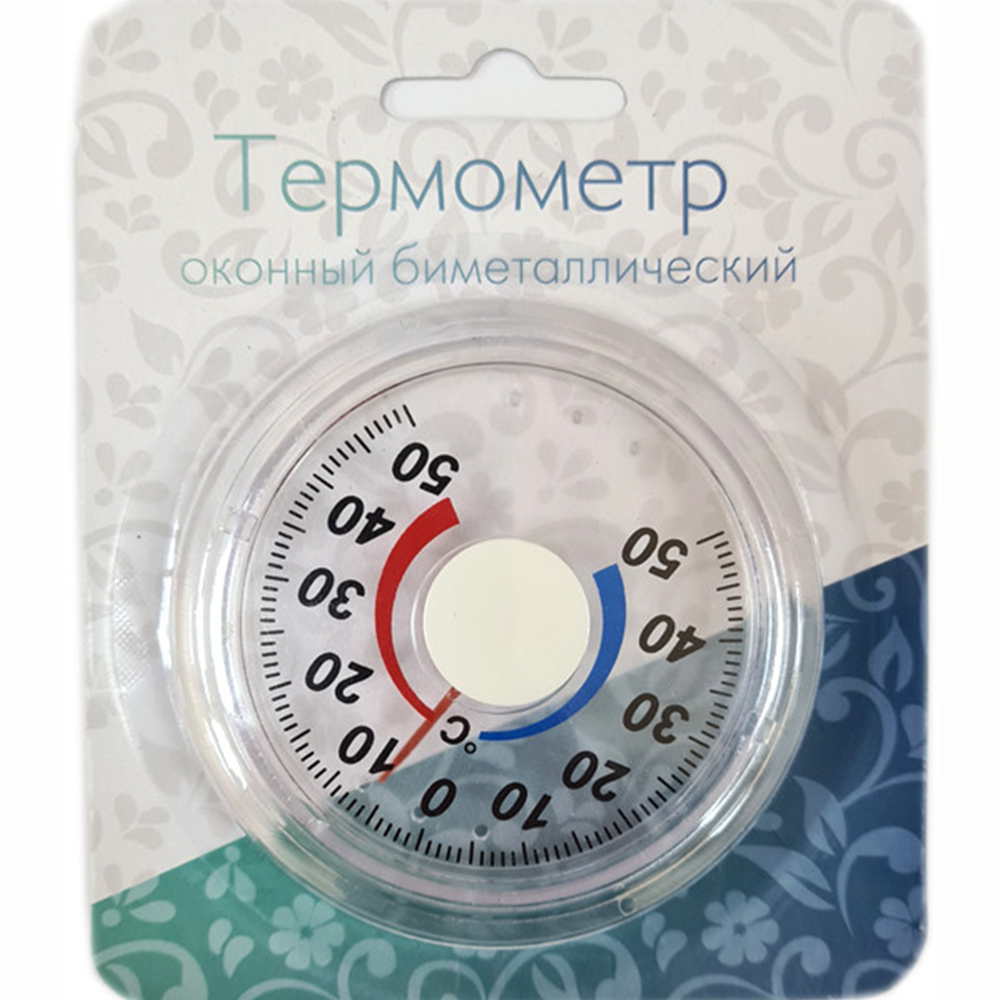 Термометр наружный биметалл, круг, ТББ