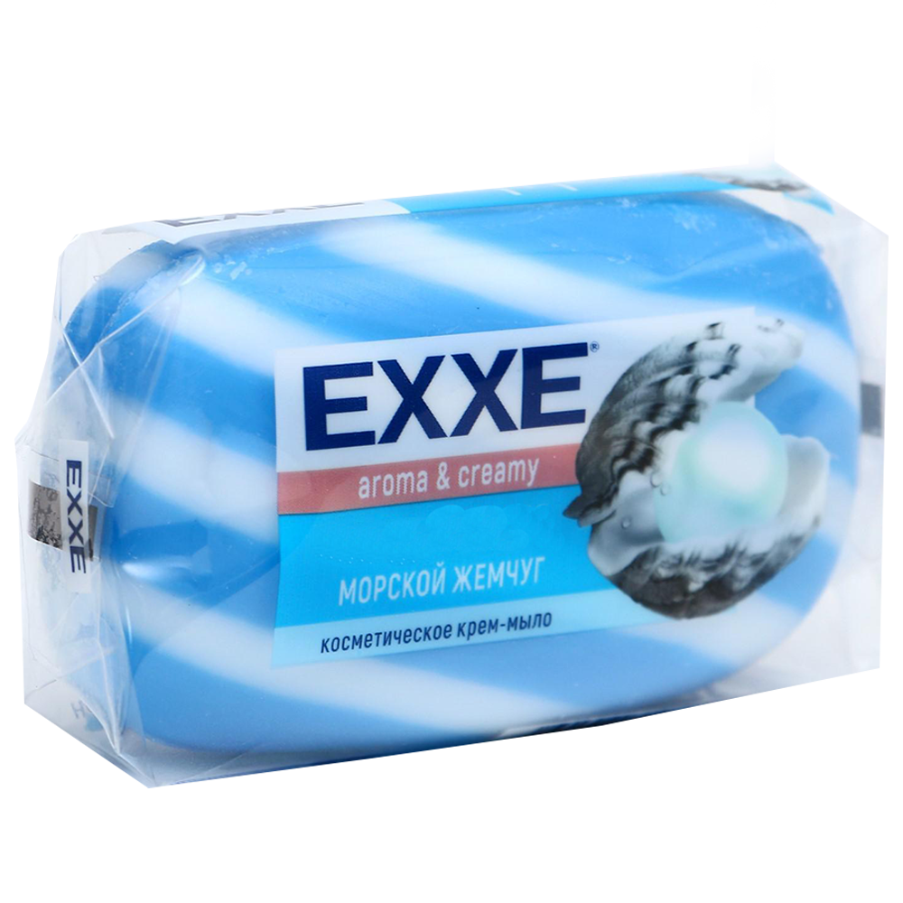 Крем - мыло "Exxe", морской жемчуг, 80 г