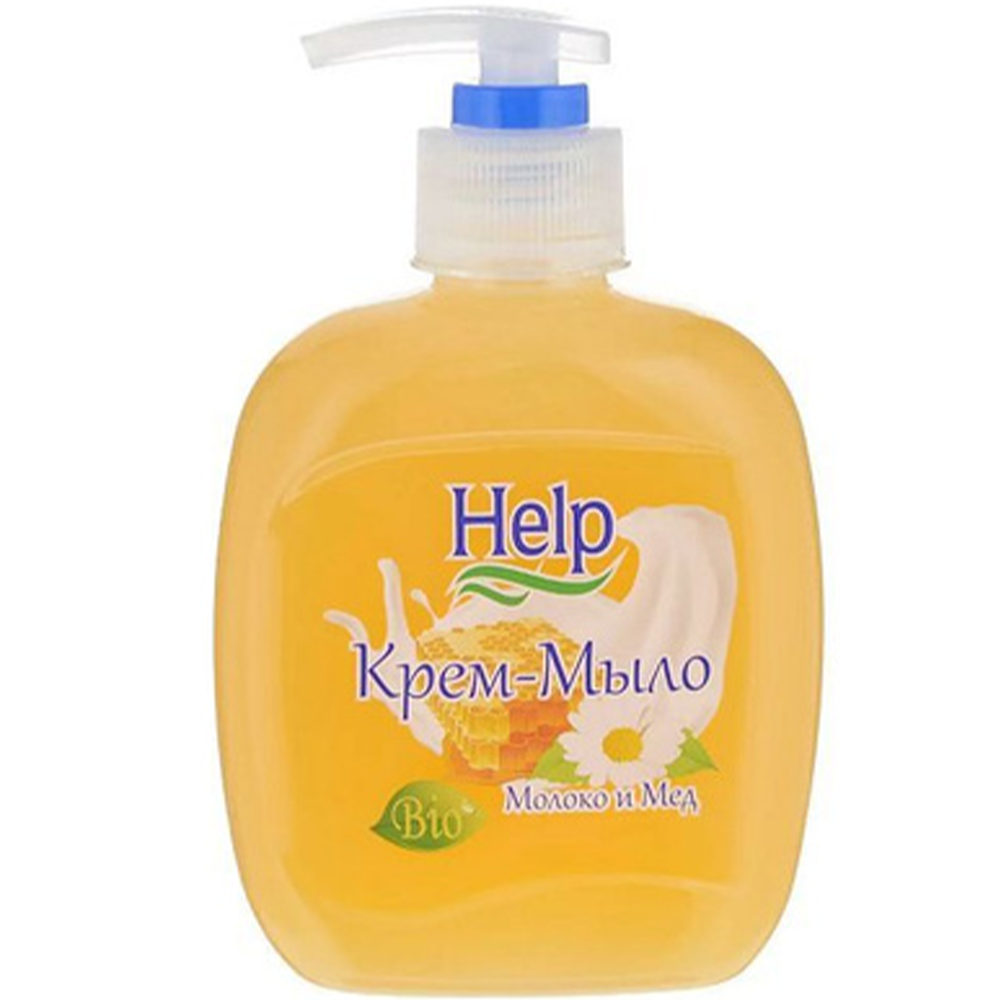 Крем - мыло "Help", молоко и мед, 300 г