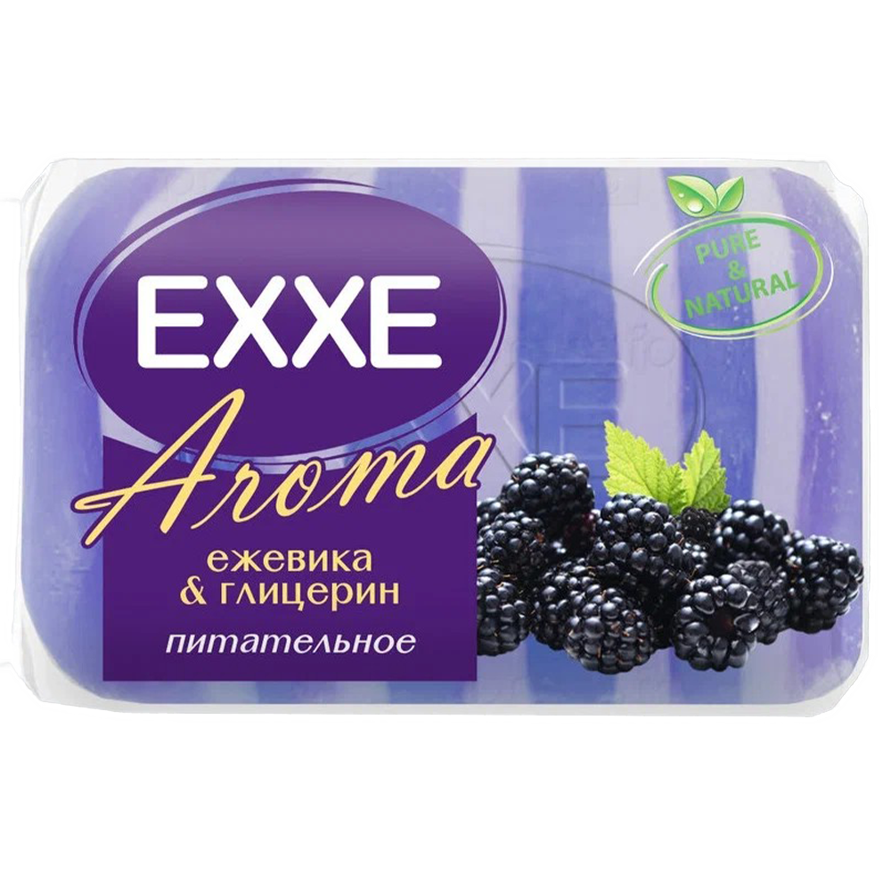 Крем - мыло "Exxe Aroma", ежевика, 80 г