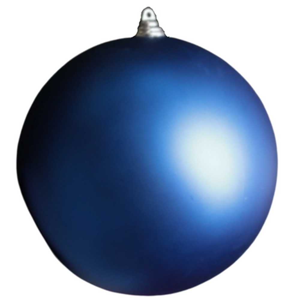 Набор шаров "Веселых праздников", синий, 10 см, НУ-0495