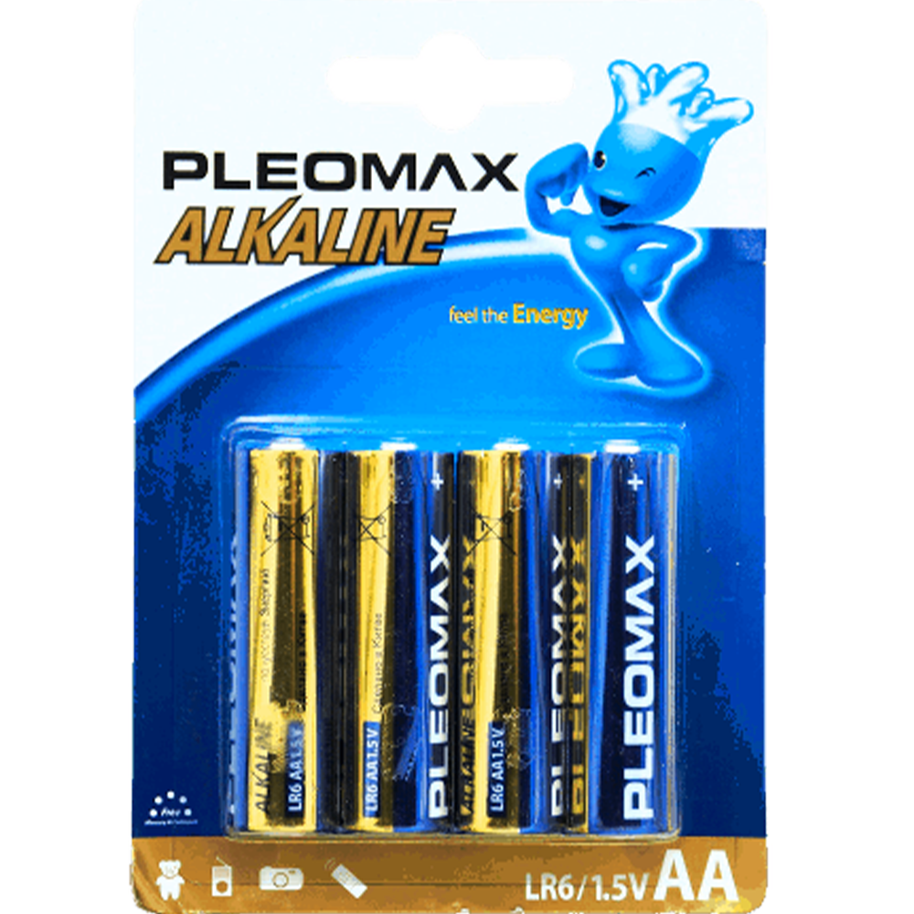 Батарейки алкалиновые "Samsung Pleomax", AA (RL6)