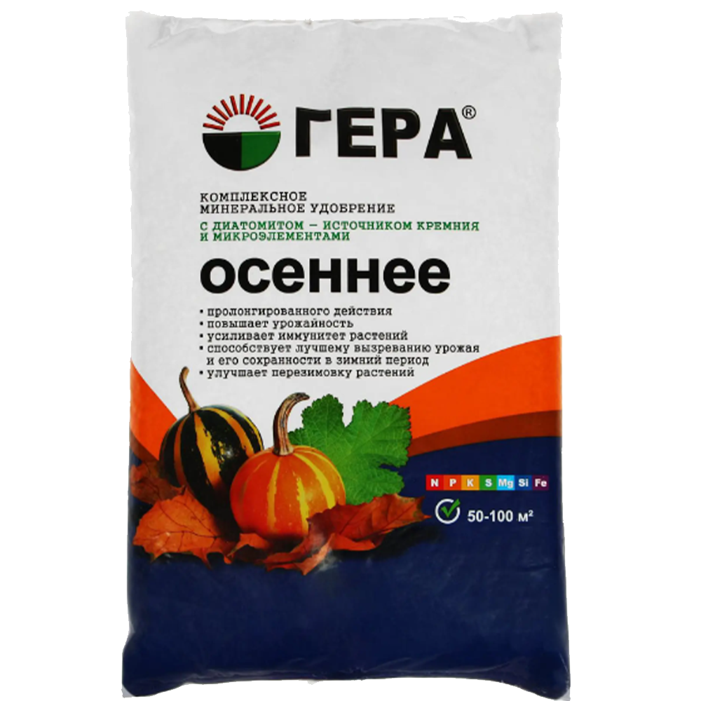 Удобрение "Гера", осеннее, 900 г