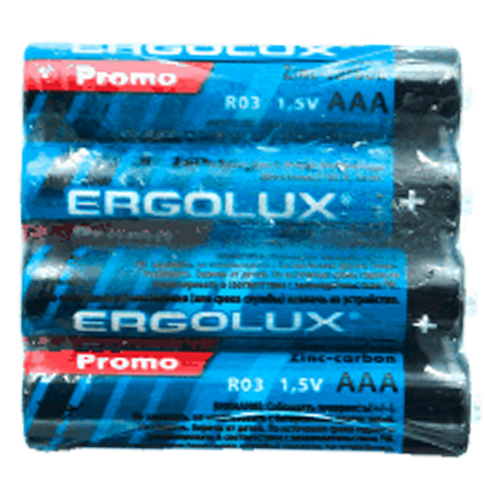 Батарейки "Ergolux", AAA (R3)