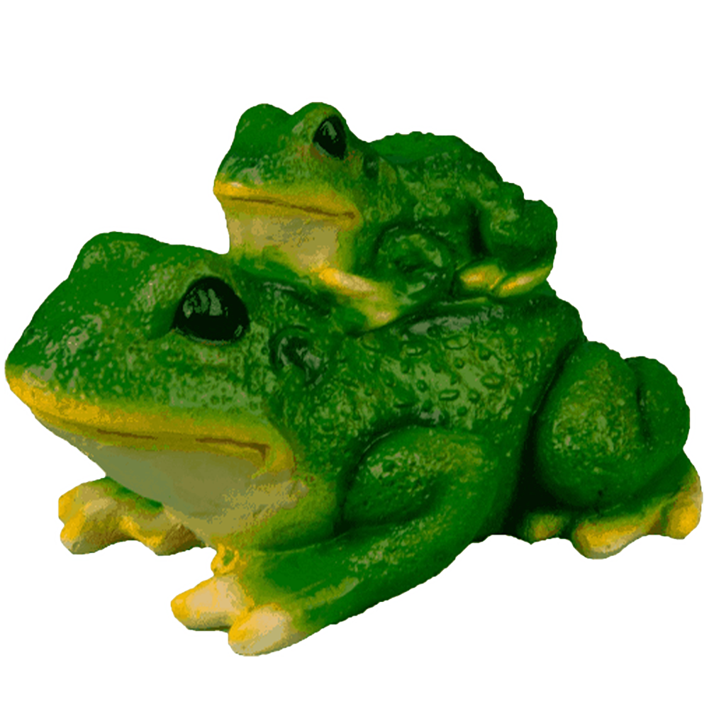 Фигура садовая "Две жабы", гипсовая
