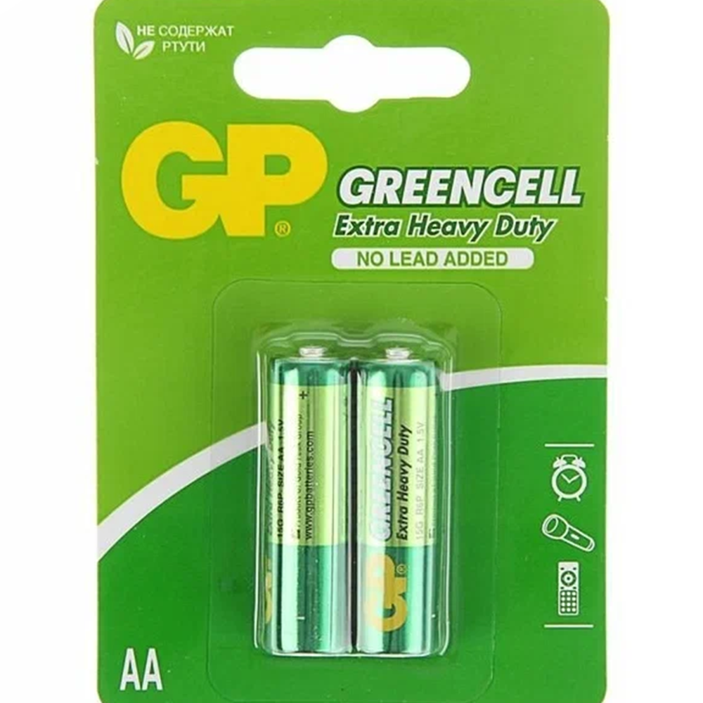 Батарейка "GP GreenCell," AA (R6), BL2