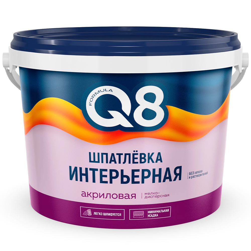 Шпатлевка " Formula Q8", латексная, 3 кг