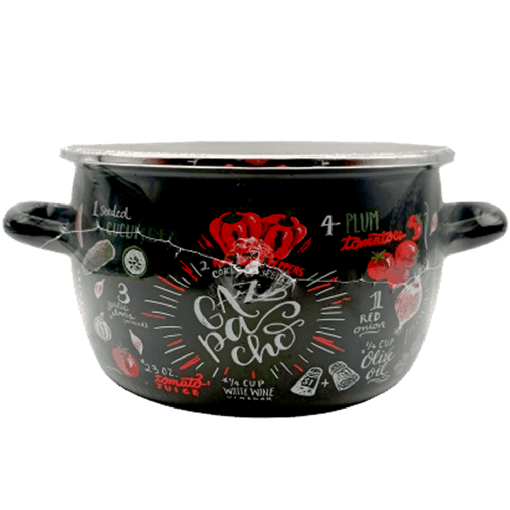 Кастрюля эмалированная Appetite "Gazpacho",  2 л