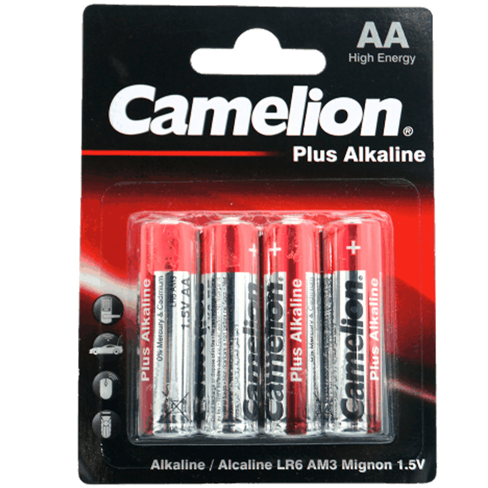 Батарейки алкалиновые "Camelion", AA (LR)