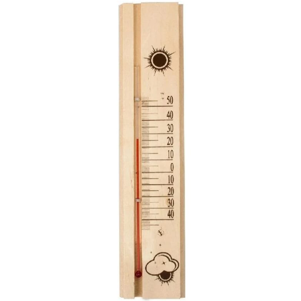 Термометр универсальный, деревянный, ТБ-208, блистер