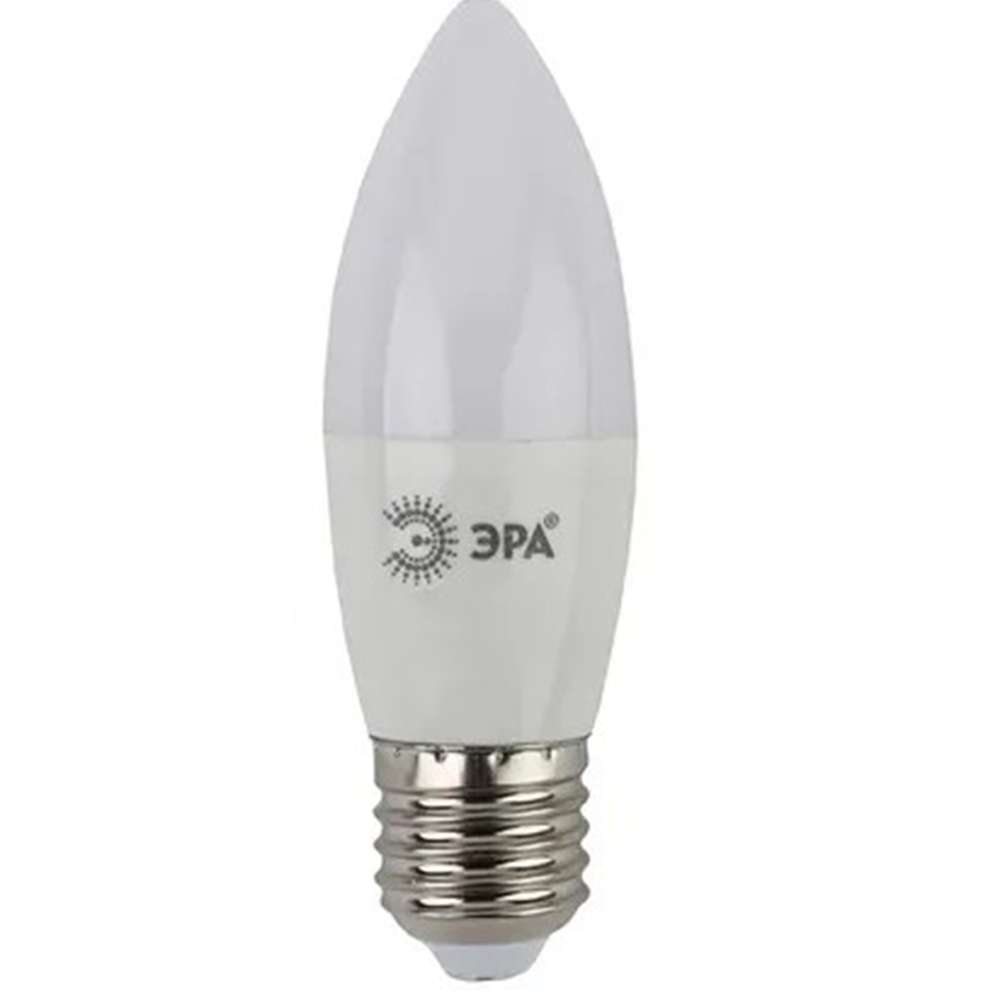 Лампочка светодиодная "ЭРА", STD LED B35-9W-827-E27 E27 / Е27 9Вт свеча теплый белый свет