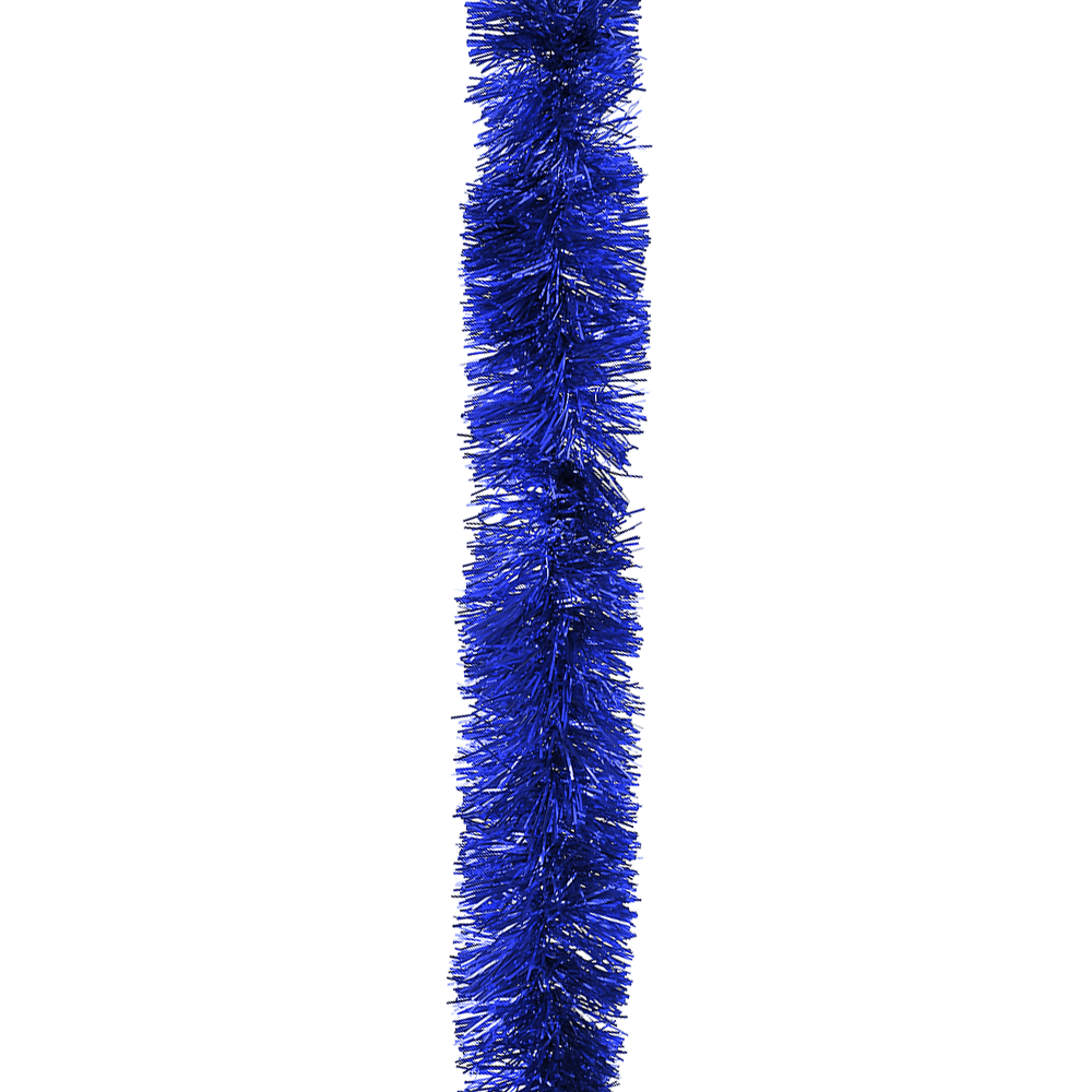 Мишура синяя, 2 м, диаметр 150 мм, M5-150-3