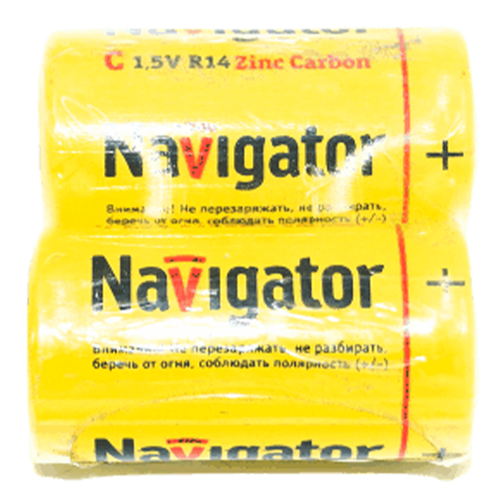 Батарейки "Navigator", C (R14)
