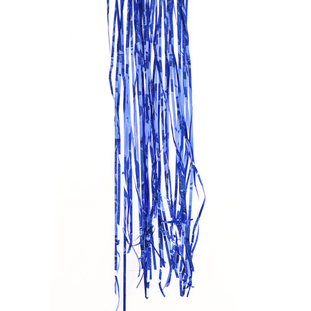 Дождик слим синий "Праздничное сияние", 1 м, НУ-1469