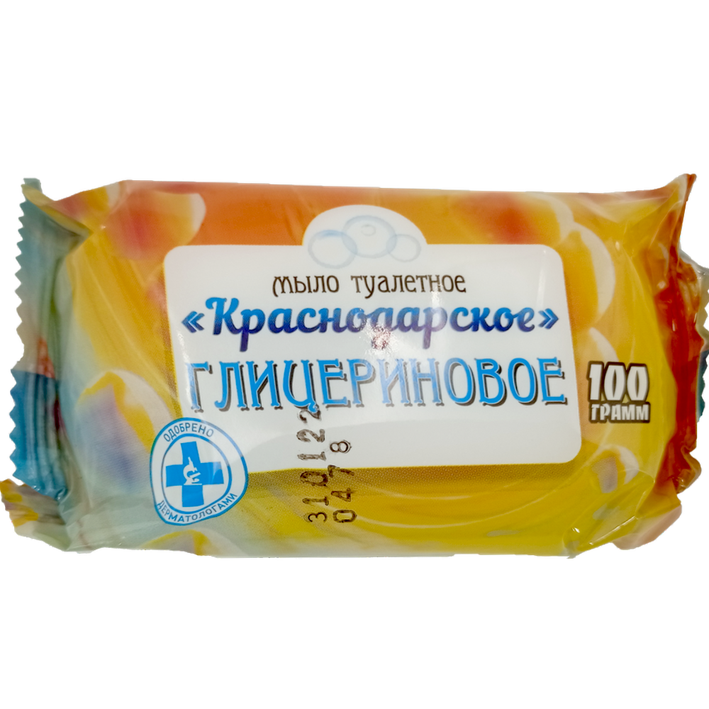 Мыло "Краснодарское", глицериновое, 100 г