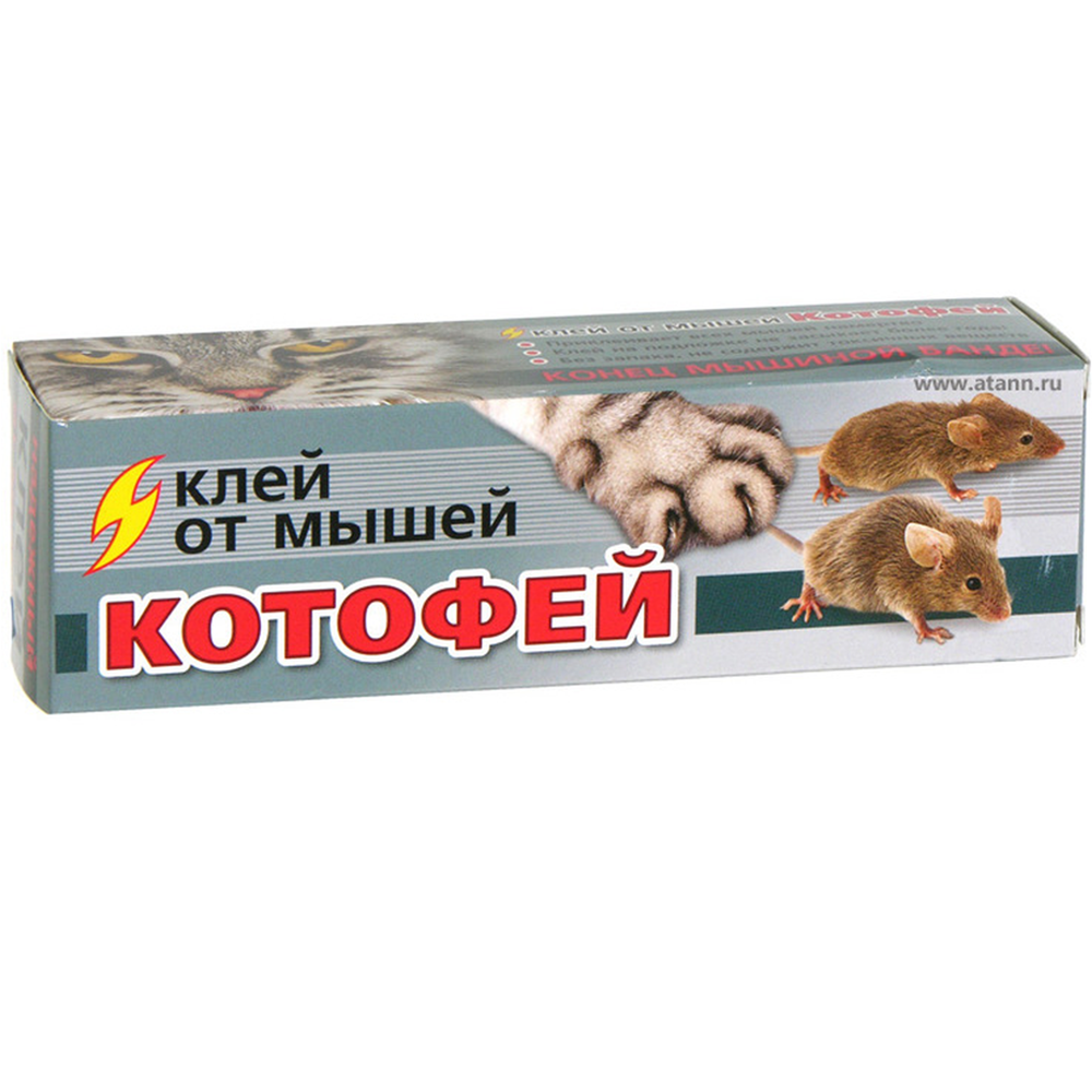 Средство "Котофей", от мышей , клей, 60 г