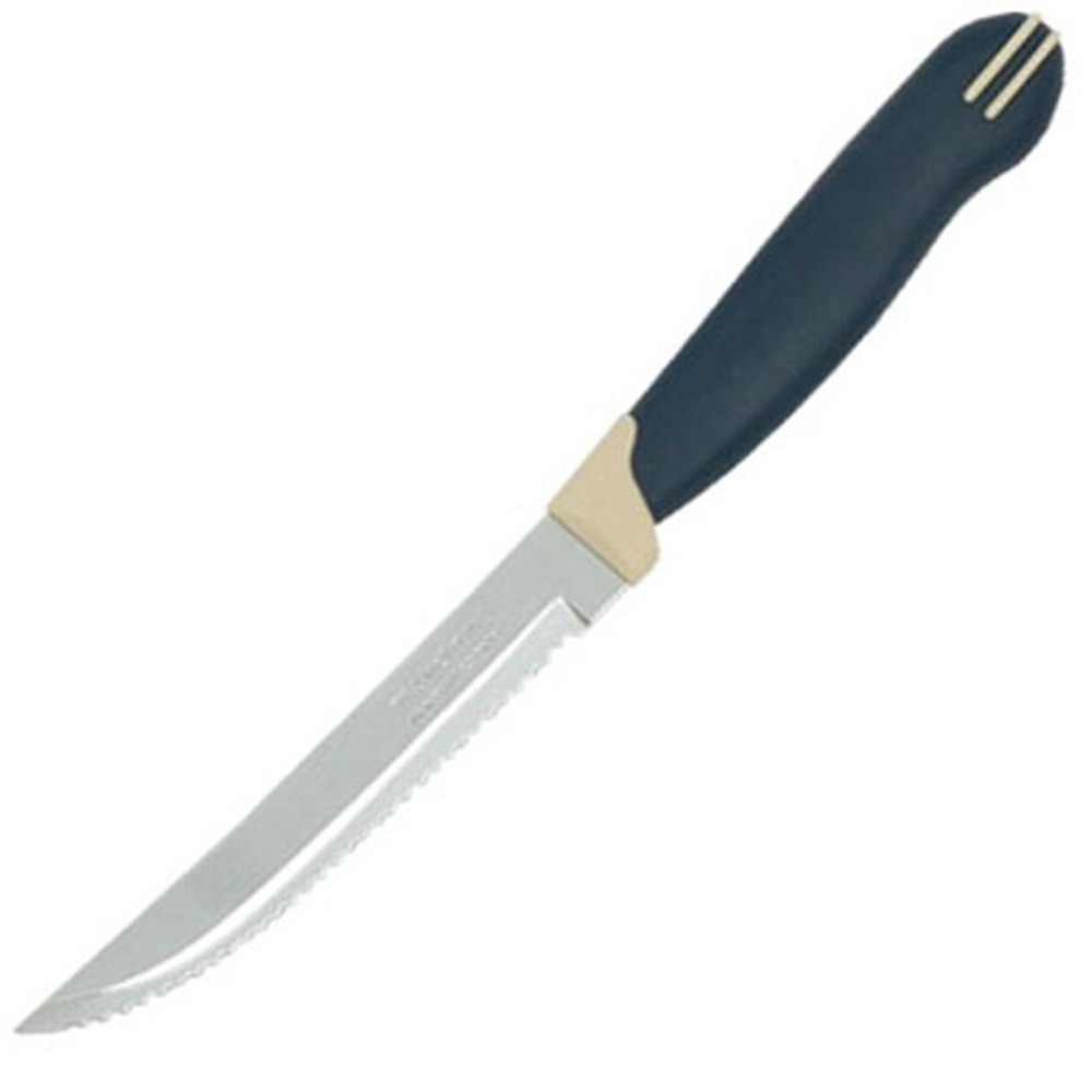 Нож кухонный "Multicolor", зубчатый, 12,7 см