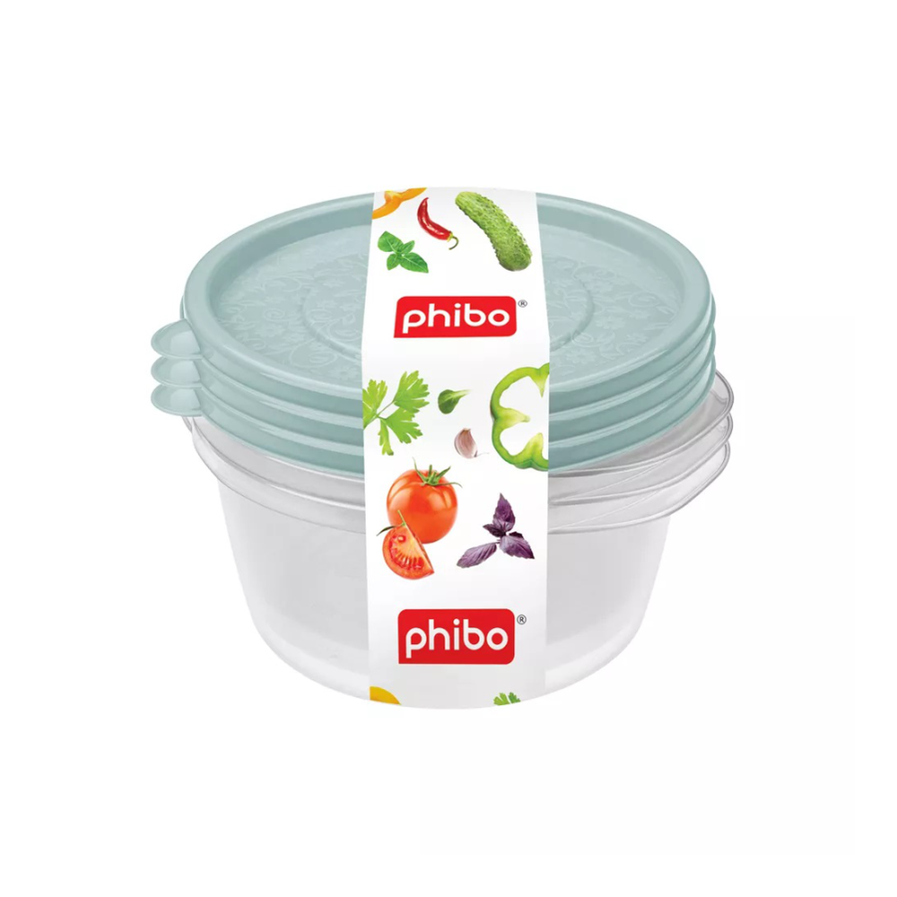 Набор контейнеров "Арт-декор", 3 штуки, с11540