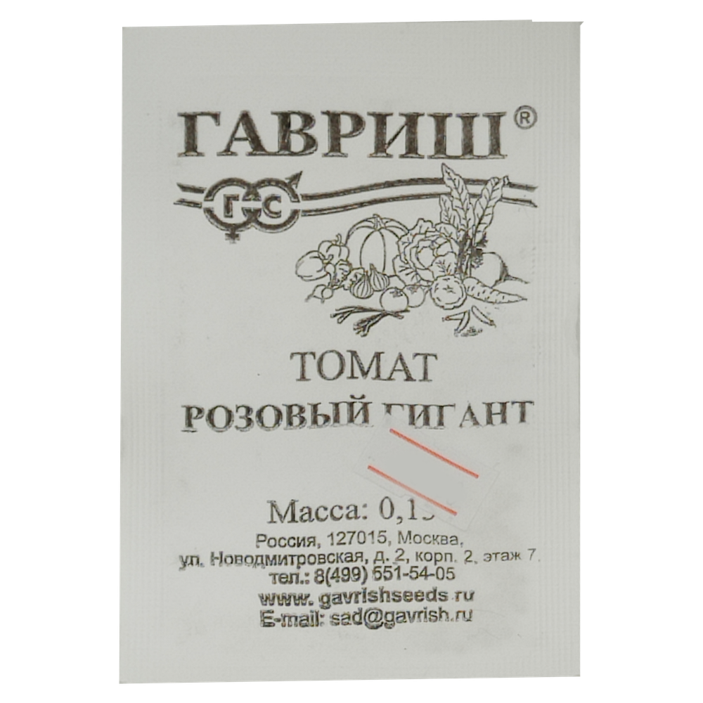 Томат "Розовый гигант", Гавриш