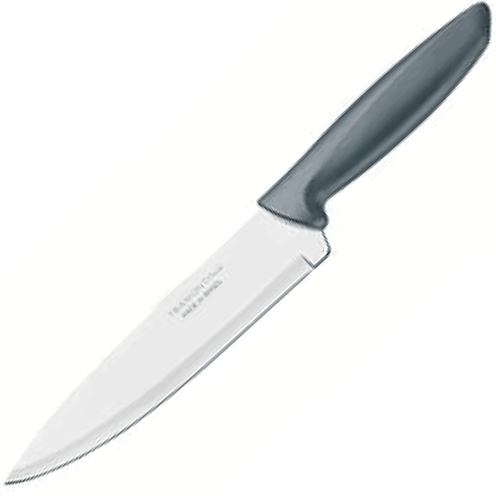 Нож поварской "Plenus", серый, 17,5 см