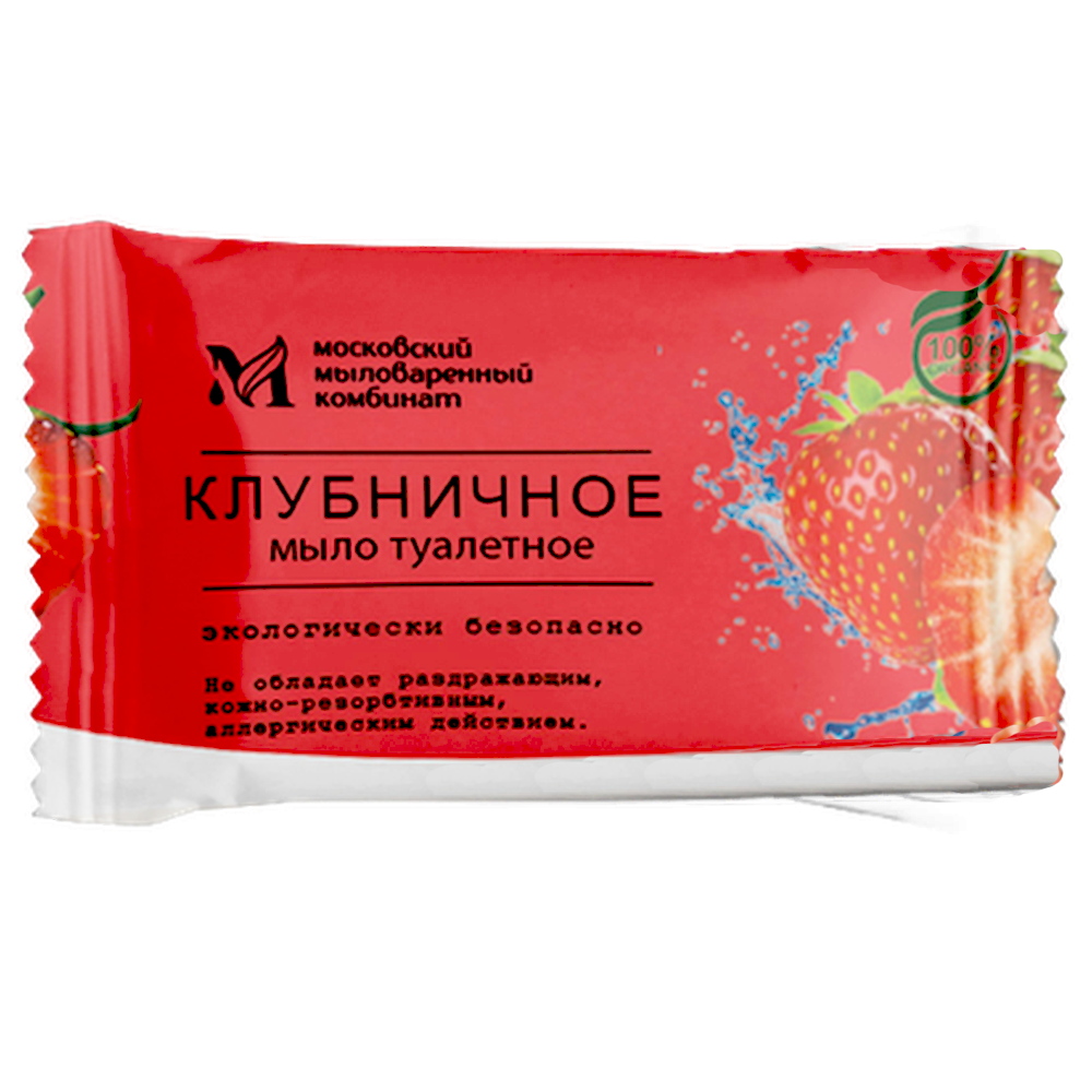 Мыло туалетное "Клубничное", 100 г