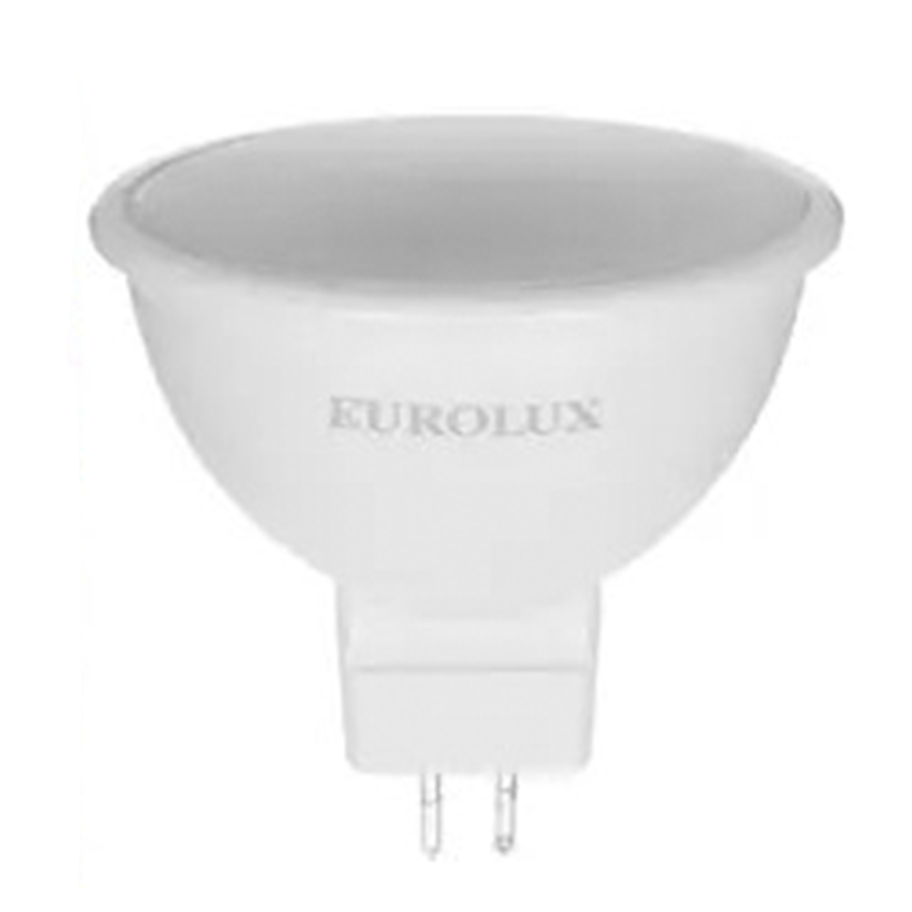 Светодиодная лампа "Eurolux" 230 В, 7 Вт, GU5,3 (2700 К)