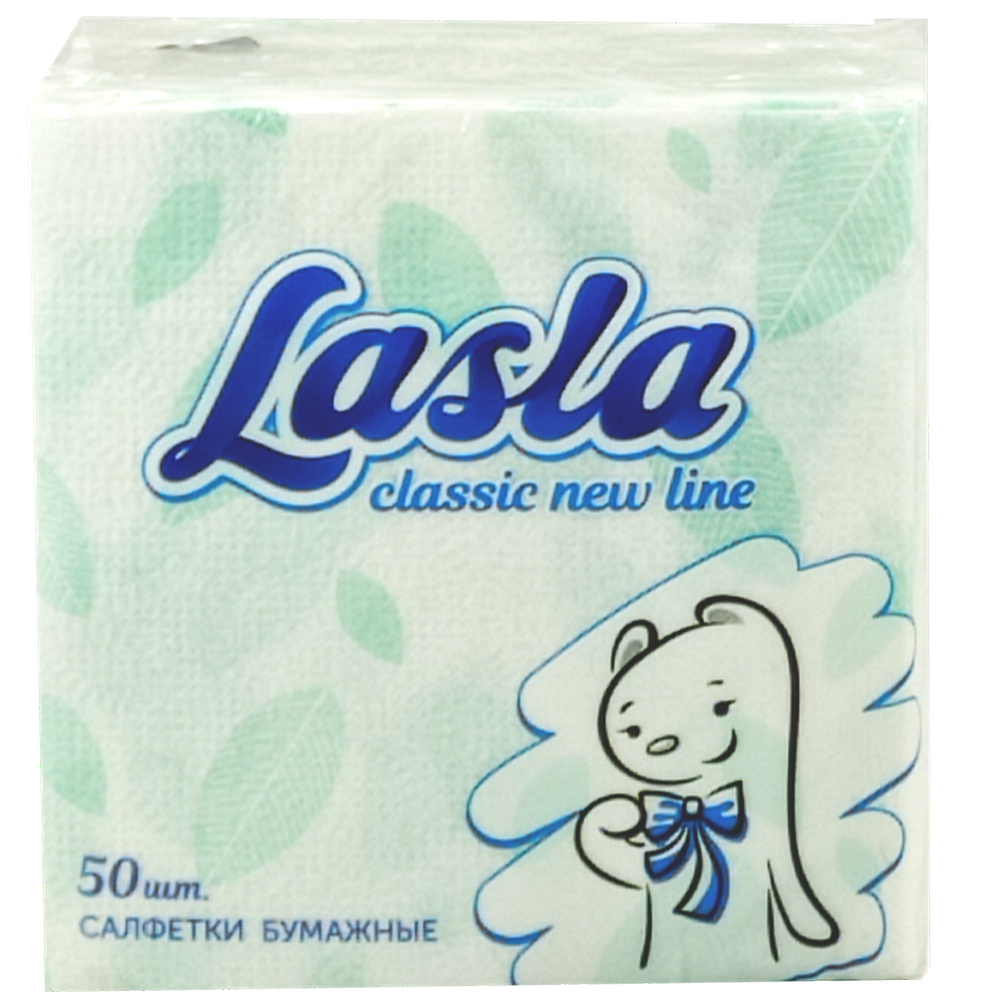 Салфетки "Lasla classic", листья, 50 шт