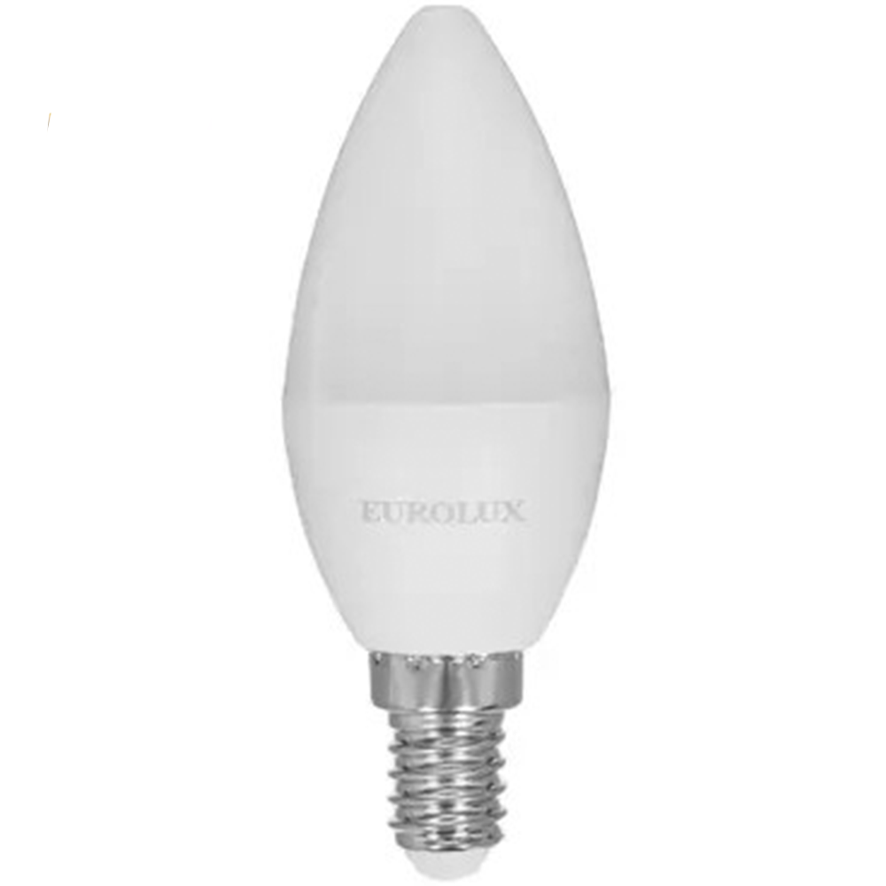 Светодиодная лампа "Eurolux", 230 В, 6 Вт, E14 (4000 К)