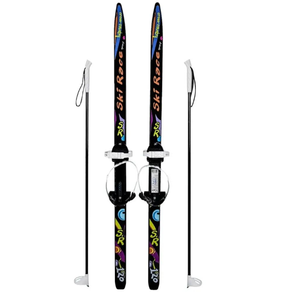 Лыжи подростковые "Ski Race", с палками