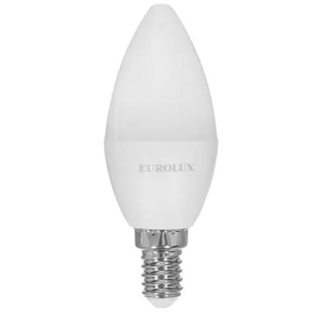 Светодиодная лампа "Eurolux", 230 В, 6 Вт, E14 (2700 К)