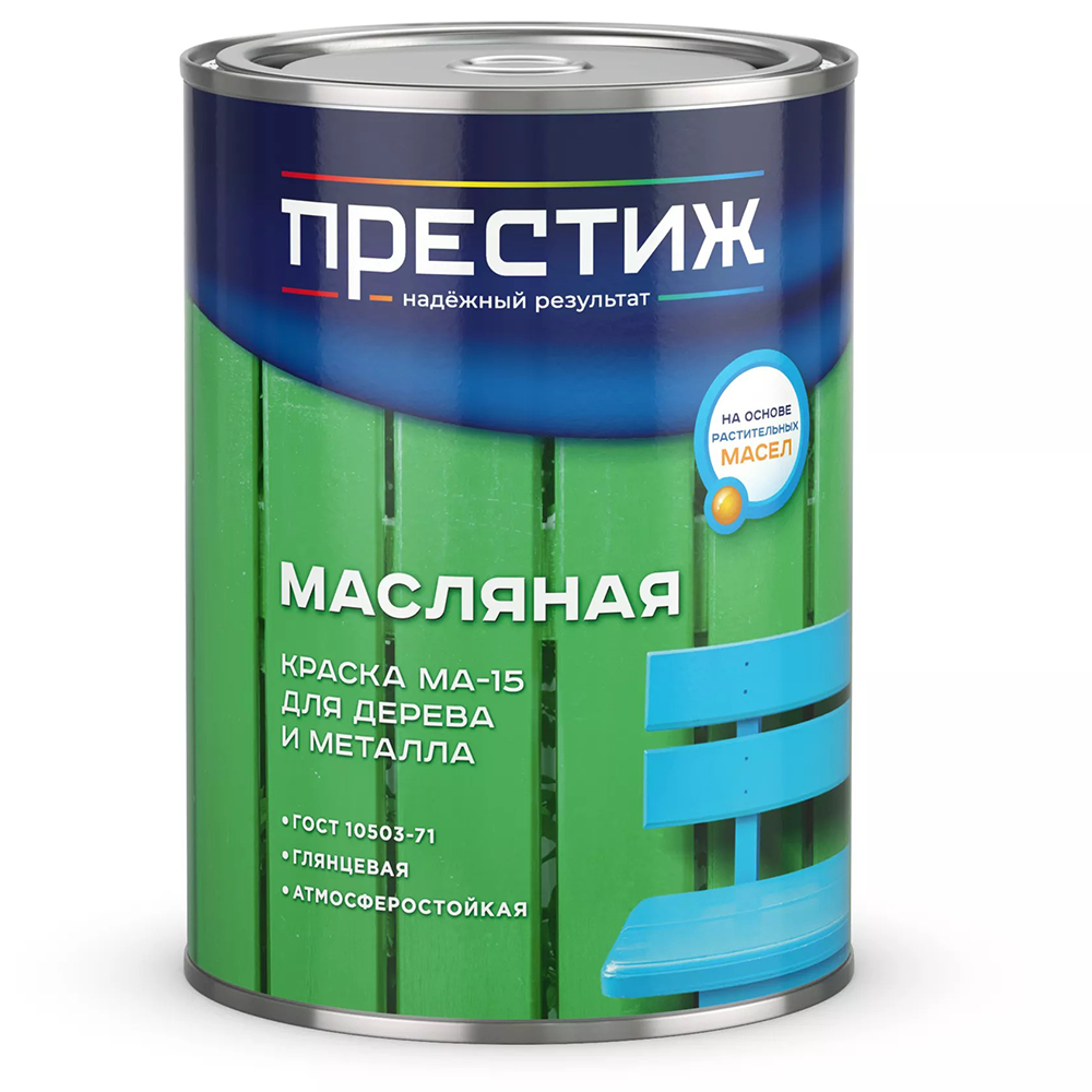 Краска "Престиж", МА-15, голубая, 900 г