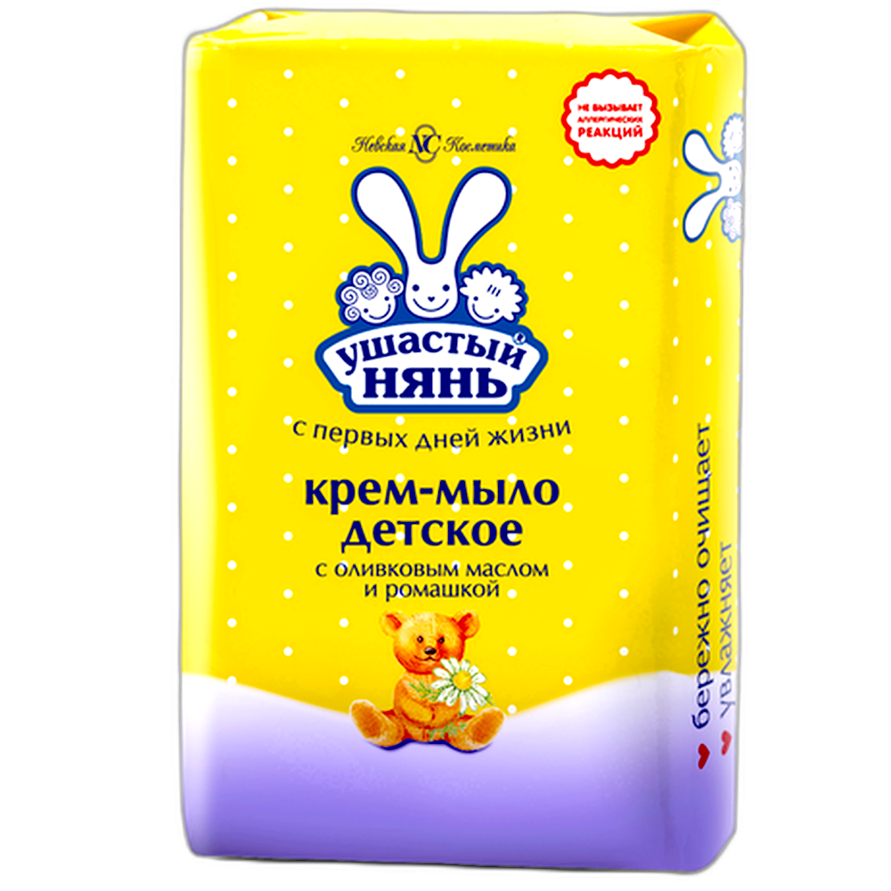 Мыло "Ушастый нянь", ромашка, 90 г