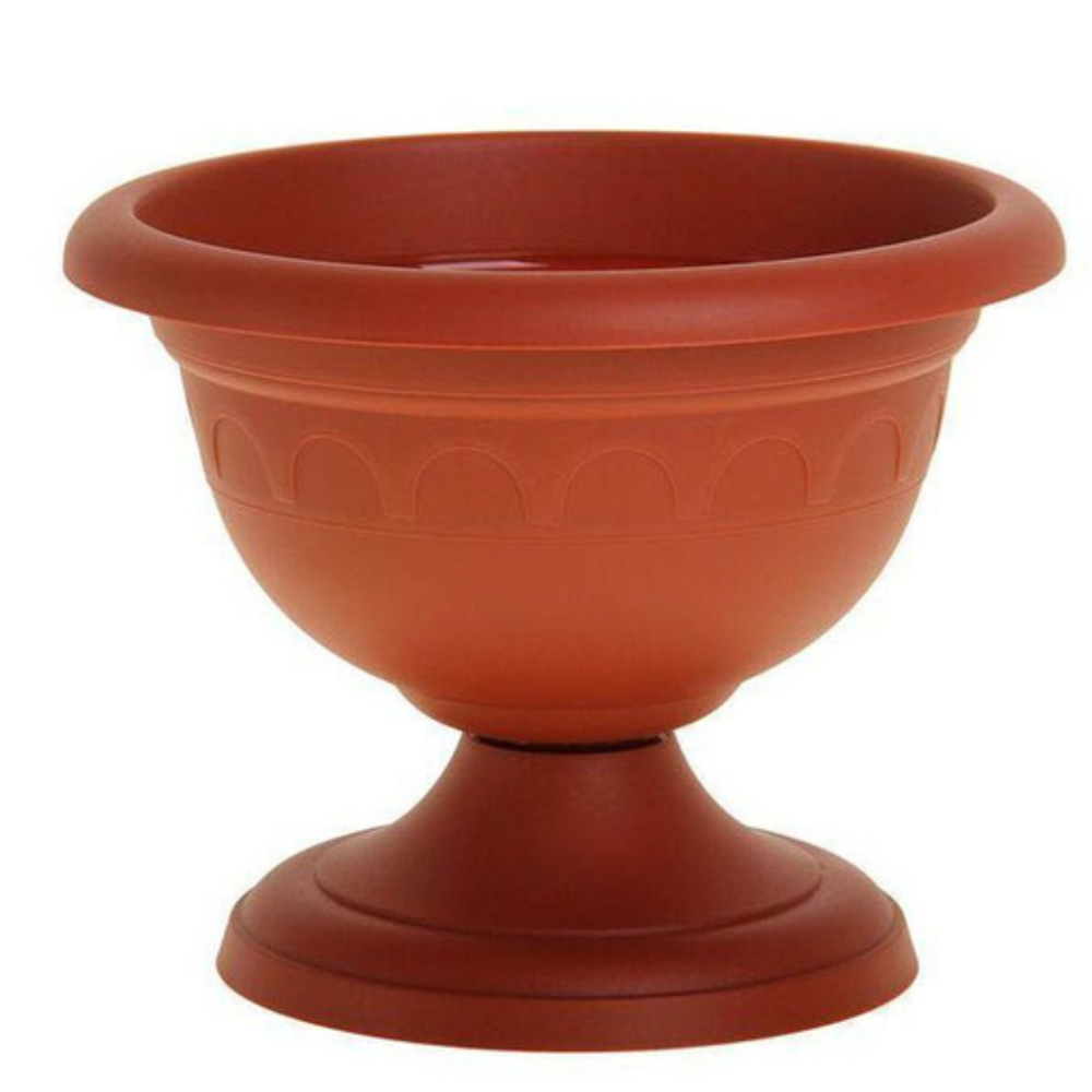 Вазон низкий, 0,6 л, терракот