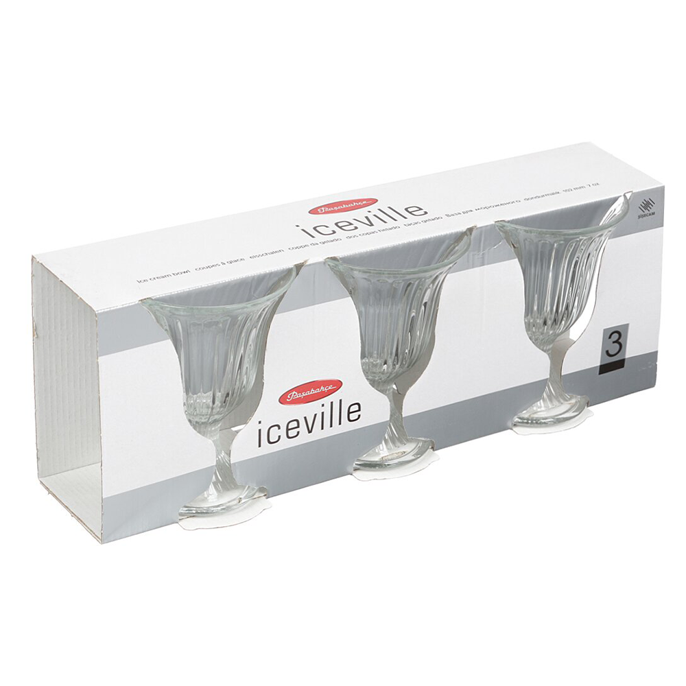 Набор креманок "Icevill", 3 шт, 51008B