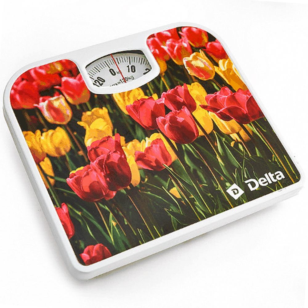 Весы напольные электронные "Тюльпаны", 130 кг