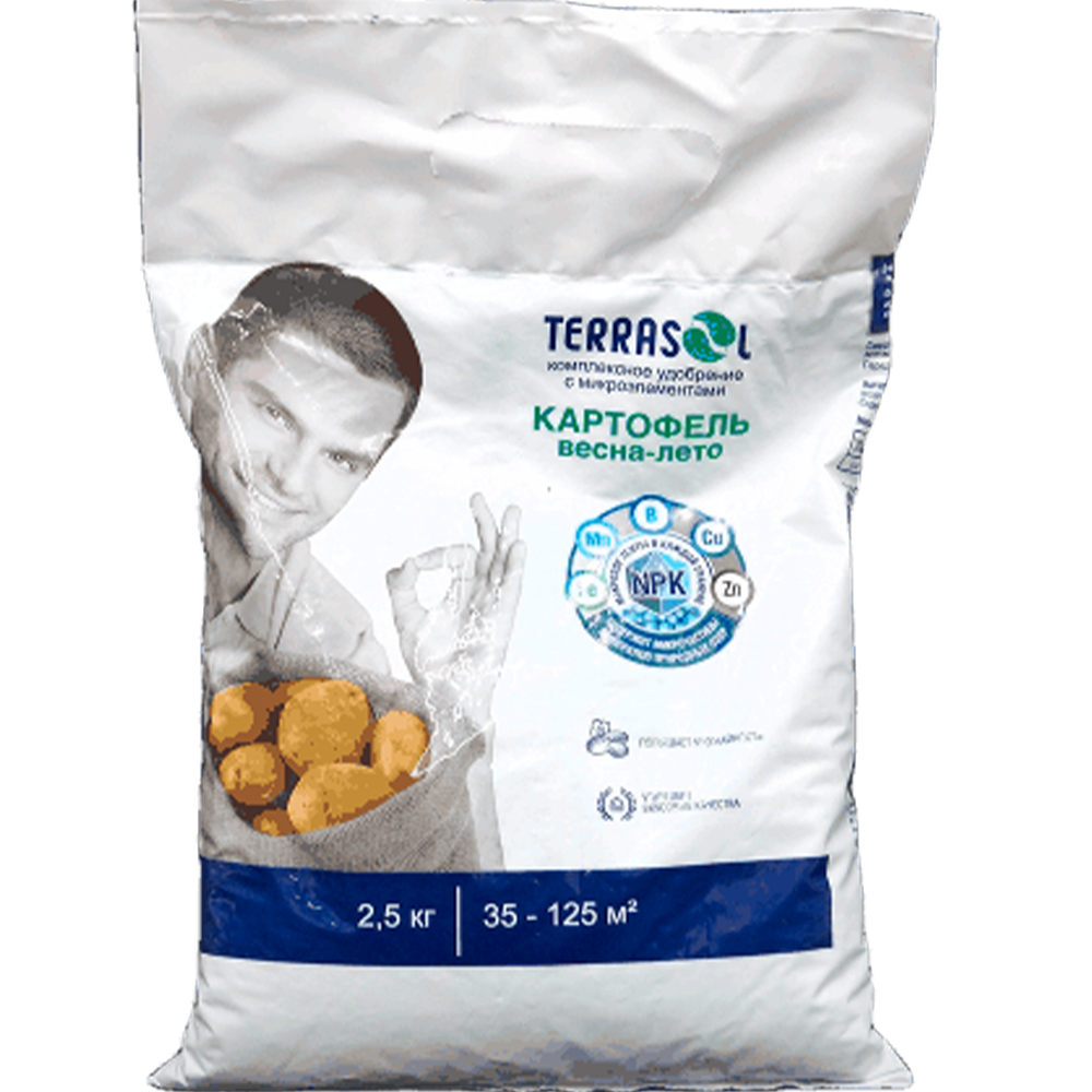 Удобрение "TerraSol", для картофеля, 2,5 кг
