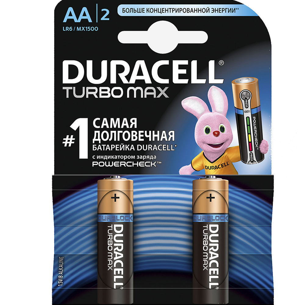 Батарейка "Duracell", Turbo, LR06